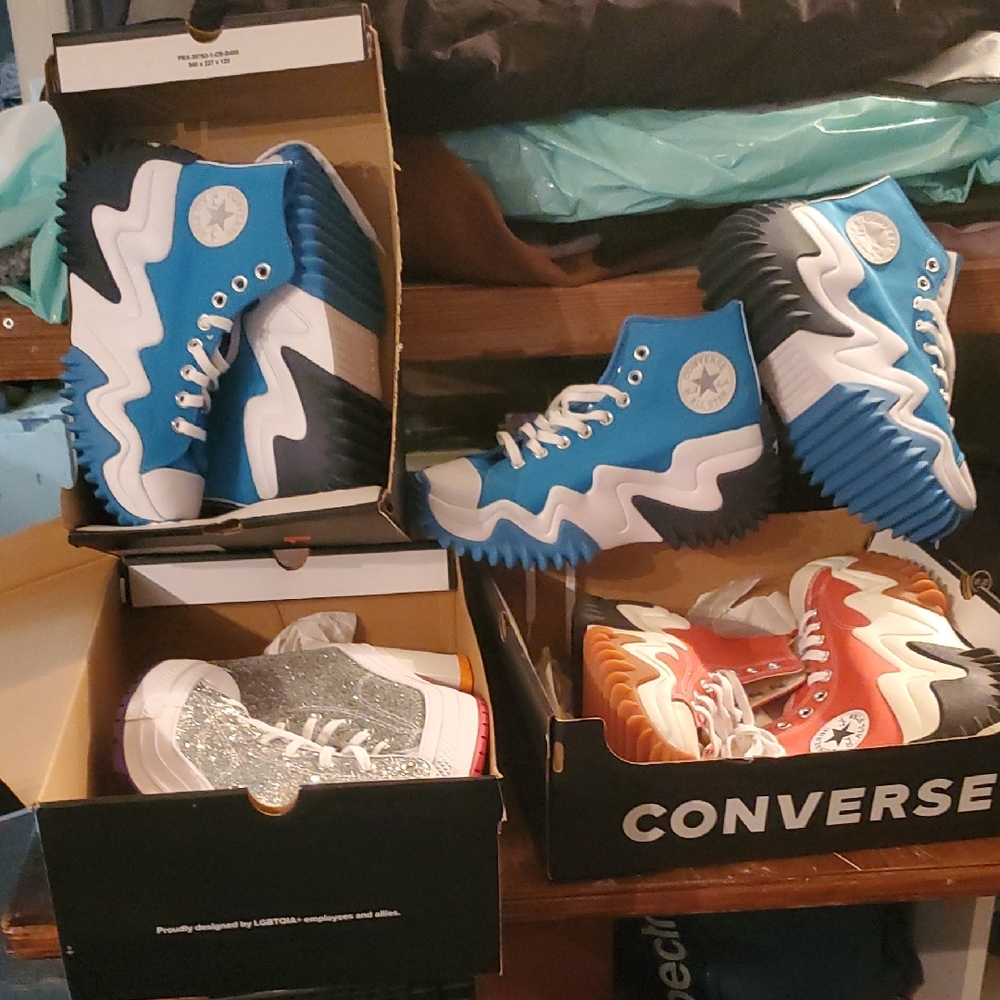 Converse. ( Ea) Flash. $80 First Pair - image 1